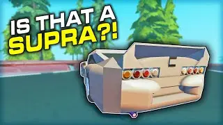 Finding RARE Classic JDM Cars in the Workshop! (Scrap Mechanic Gameplay)