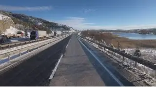 KAR KIŞ VAR AMA YOLLAR TEMİZ GEREDE HORHOR KEMİKLİ RAMPASINI İNİYORUM 