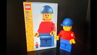 ASMR Build LEGO Up-Scaled LEGO Minifigure