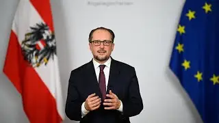 Au&szlig;enminister Alexander Schallenberg zum Intercultural Achievement Award (IAA) am 30.11.2020