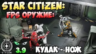Star Citizen: FPS оружие - Кулак, нож, граната