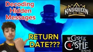 WWE Uncle Howdy: Decoding Hidden QR Code Messages+Return Date Leaked???