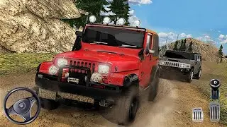 Offroad Mountain Jeep Drive Challenge #1 - 4x4 SUV Driving