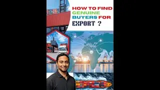 Genuine Buyers For Export Business | Technology Se Safe Export | #export #finance #business