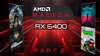 AMD's Cheapest Gaming GPU with RT ON in 2025? (RX 6400 4GB GDDR6 Surprising Results!)