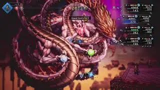 Octopath Traveler 0 -  Amatsukami no Orochi fight - Strategy in the description