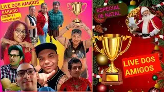 LIVE DOS AMIGOS - JOGO DO CAÇA-PALAVRAS - ESPECIAL DE NATAL #PAULOBRAYNNER #LIVEDOSAMIGOS