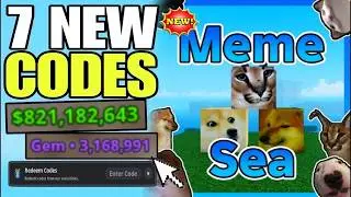 *NEW CODES* ROBLOX MEME SEA CODES IN JULY 2026 | ALL WORKING CODES IN MEME SEA 2026