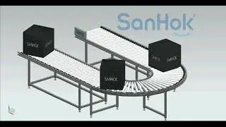Powered Curve Roller Conveyor, Electric Turning Conveyor Line for Warehouse and Distribution Center
