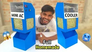 घर पर बनाओ Mini AC Cooler🥶 | How to make mini Cooler at home | AK technical amrit