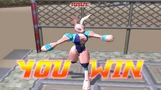 Bloody Roar - Alice The Rabbit - Arcade Mode (PS1)