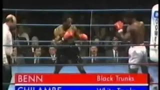 Nigel Benn vs Mike Chilambe