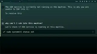 Agent Mode in Warp AI: Why can’t I ssh into this machine?