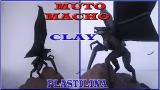 Muto Macho de Plastilna/ Male Muto with Clay. *Godzilla 2014*