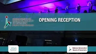 Opening Reception - CFHU reports from the 2019 BOG in Jerusalem