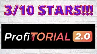 ProfiTORIAL 2.0 Review - 👎 3/10 STARS!!! ☹️ [FREE TRAFFIC METHOD IS CRAP - THIS IS FOR PAID TRAFFIC]