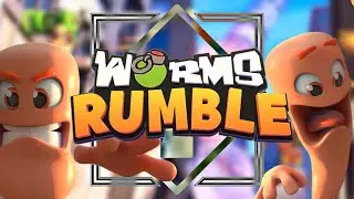 Worms Rumble (pc) - TOO Hectic, But It Has The BEST Ninja Rope
