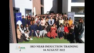 NEAB Induction Training Workshop - August 2022