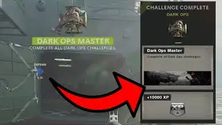 This Is How You Can Unlock This *SECRET* CALLING CARD! DARK OPS MASTERY CHALLENGE!