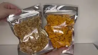 EIOFG Packaging Mylar Bags for for Small Business for Food, Candy, Stand Up Foil Back Sealable Bags