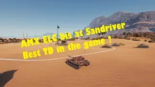 AMX ELC bis at Sandriver. Cleaning up the mess.