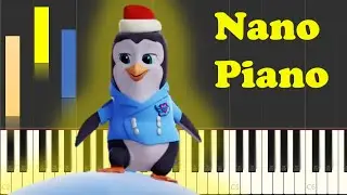 T.O.T.S. Baby's First Christmas Piano Tutorial EASY
