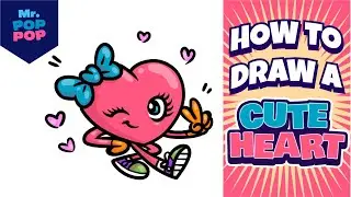 How to Draw a Cute Heart ✏️❤️ &ndash; Easy Drawing for Kids