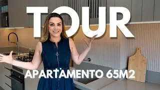 TOUR POR APARTAMENTO DECORADO MODERNO DE 65,4M2!!