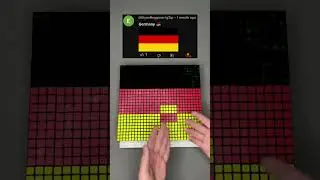 Making The Germany Flag 🇩🇪