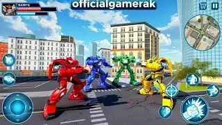 Optimus Prime Multiple Transformation Jet Robot Car Game 2026 - Android Gameplay