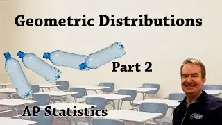 Water Bottle Flipping Goes Viral, Part 2 | Geometric Distributions - AP Stats Medic StatsMedic
