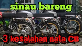 cara nata rangka cb ala nganjuk || sinau bareng.