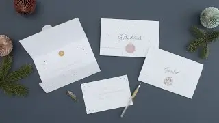 Free template for fine printable gift cards - DIY by S&oslash;strene Grene