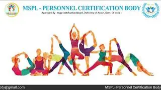 MSPL Yoga PrCB YCB Certification Practical / Theory Exam Demo