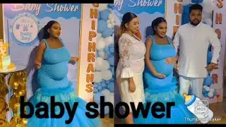 rev Lucy Natasha's sister shiphrah baby shower//it's a baby boy 💙💙#revlucysisterbabyshower