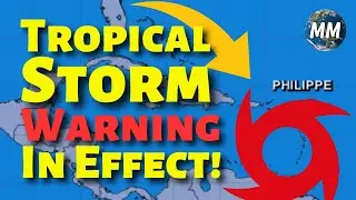 Tropical Storm Warnings In Effect Today! | Caribbean Weather Update For Monday October 2nd 2023
