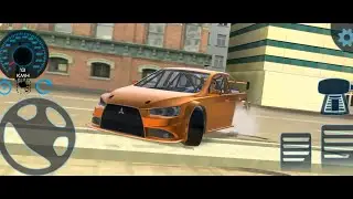 Lancer Evo Drift Simulator - Direksiyonlu Araba Oyunları