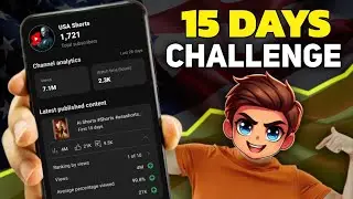 I Tried Ai Shorts For 15 Days | Upload USA Shorts ( Shoking Result 😍)