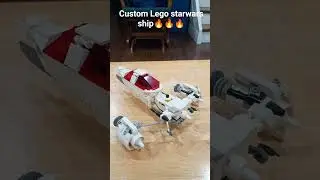 custom Lego starwars ship#tiktok #fyp #lego #new #starwars