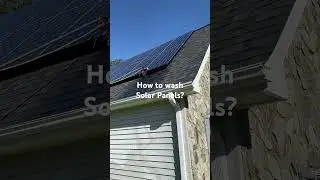 Wash Solar Panels