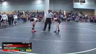 High School (9th - 10th Grade) 106 Moses Santiago Hawks Athletic Club Vs Eli Lanham Plainview