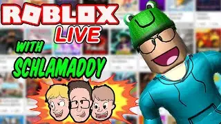 Roblox LIVE with Schlamaddy | Playing games with viewers