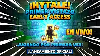 &iexcl;&iquest;YA SALI&Oacute;?! 😱 REVISANDO HYTALE EN DIOSESMC (En Vivo)