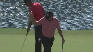 Scott Brown&rsquo;s clutch par save on No. 16 at Wyndham