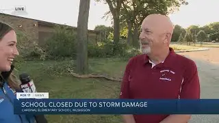 Superintendent of Orchardview Public Schools talks storm damage in Muskegon