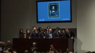 Cuadro de da Vinci bate r&eacute;cord y se subasta en USD 450,3 mill