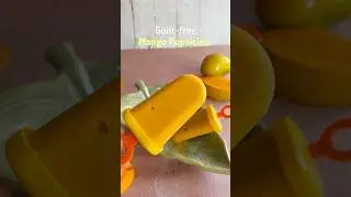 *2 INGREDIENTS* GUILT-FREE MANGO POPSICLES