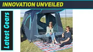 TIMBER RIDGE 4 Person Instant Pop Up Hub Tent: Amazing 60-Second Setup!