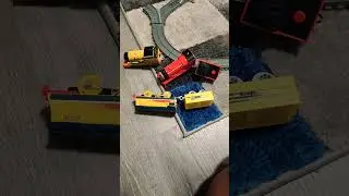 I recreated the James Percy and Rebecca accident. #thomasandfriends #train