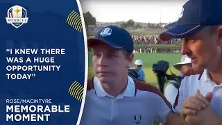 Rose/MacIntyre Interview | 2023 Ryder Cup